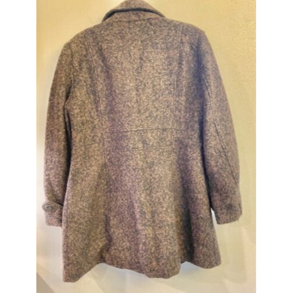 Steve Madden Wool Blend Coat size Lg Double Breasted Brown Hand Pockets‎ - Picture 11 of 11